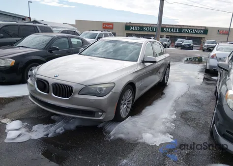2009 BMW 750Li from USA, damaged, VIN WBAKB83569CY59496